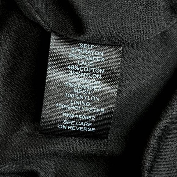 Torrid Tiered Challis Lace Boho Chic Prairie Tunic Ruffled Midi Sz 1 - NWOT - Picture 10 of 10